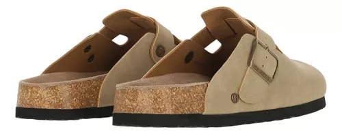 SLIPPER CLASSIC BUCKLE DARK BEIGE4