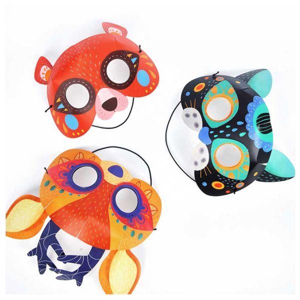 MASCARAS DE PAPEL FIESTA EN EL BOSQUE2