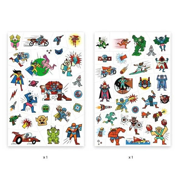 TATTOOS HEROES VS VILLAINS2