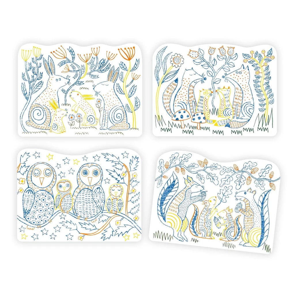 MAGIC CLOURING WOODLAND FAMILIES2