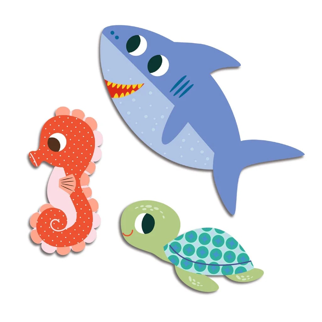 BIG STICKER SEA ANIMALS2