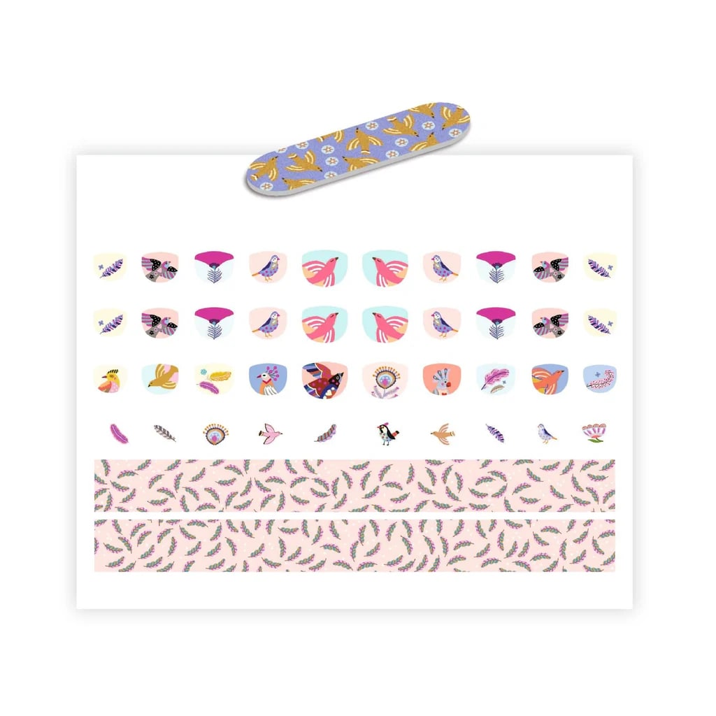 NAILS STICKERS FEATHERS2