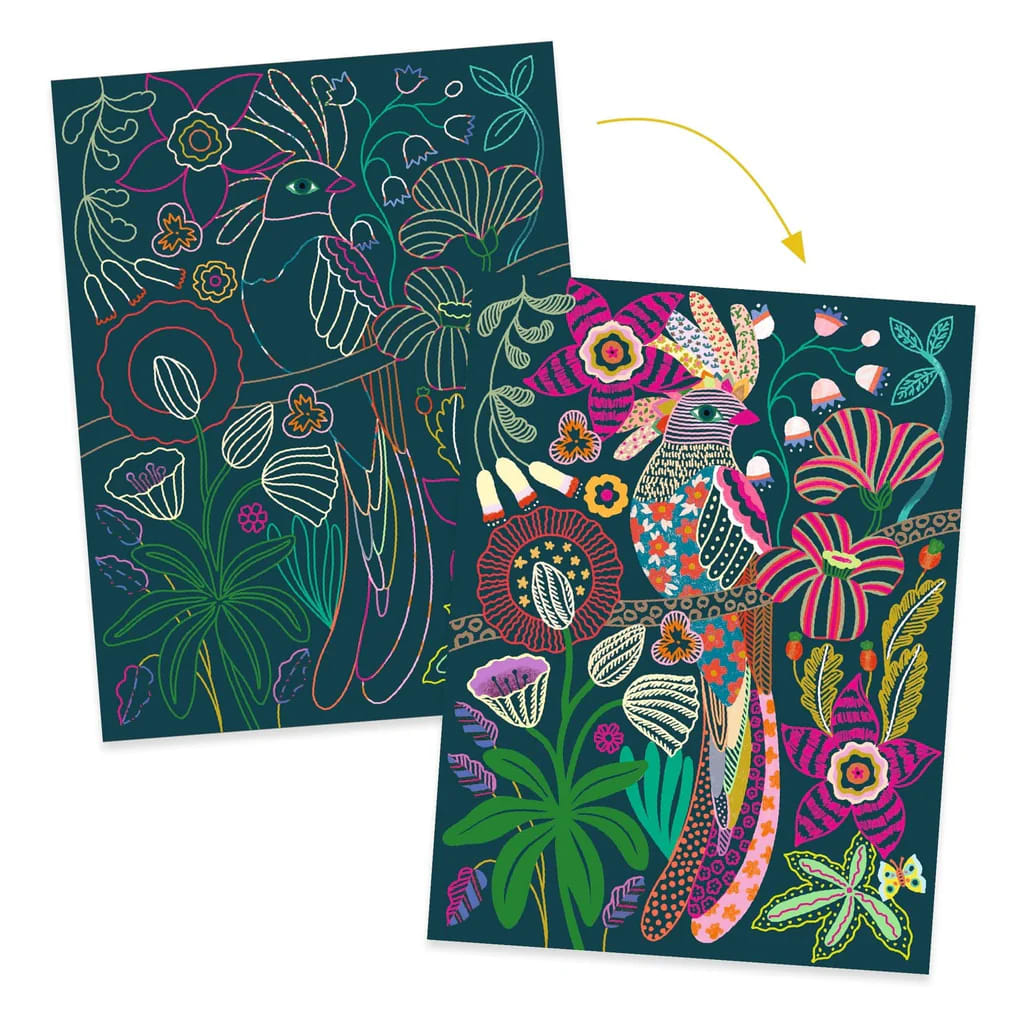 CARTES A GRATTER ROCOCO3