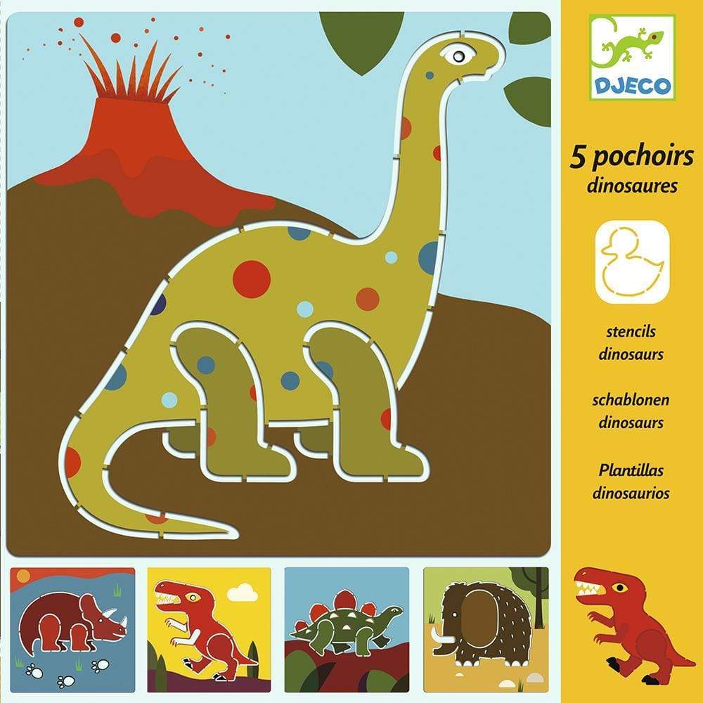 STENCIL DNOSAURS1