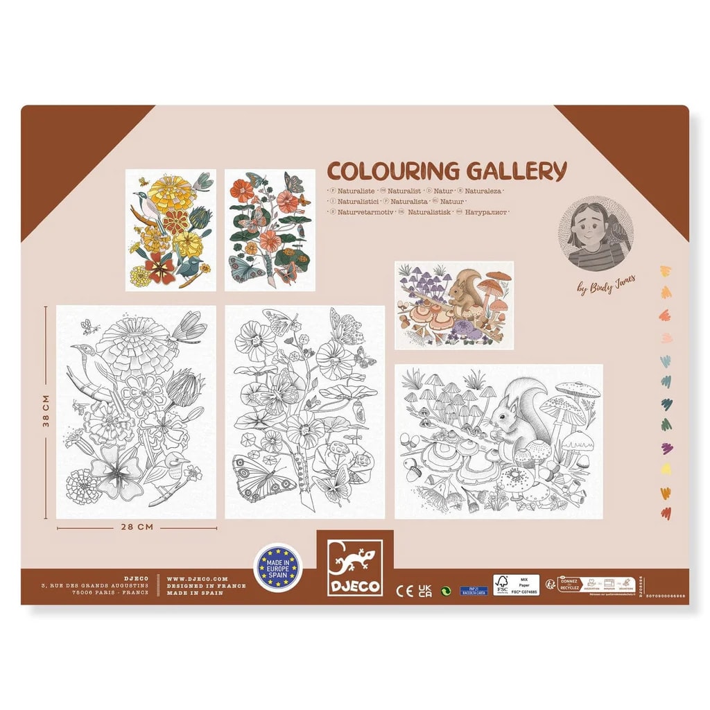 COLOURING GALLERY NATURALIST4