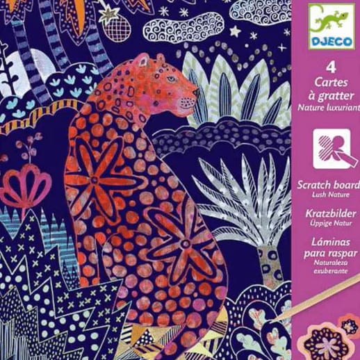 SCRATCH CARDS LUSH NATURE1