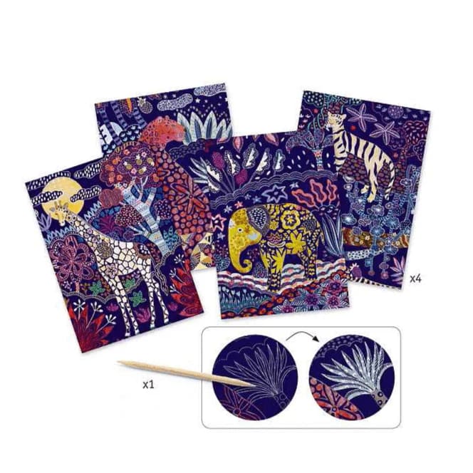 SCRATCH CARDS LUSH NATURE2