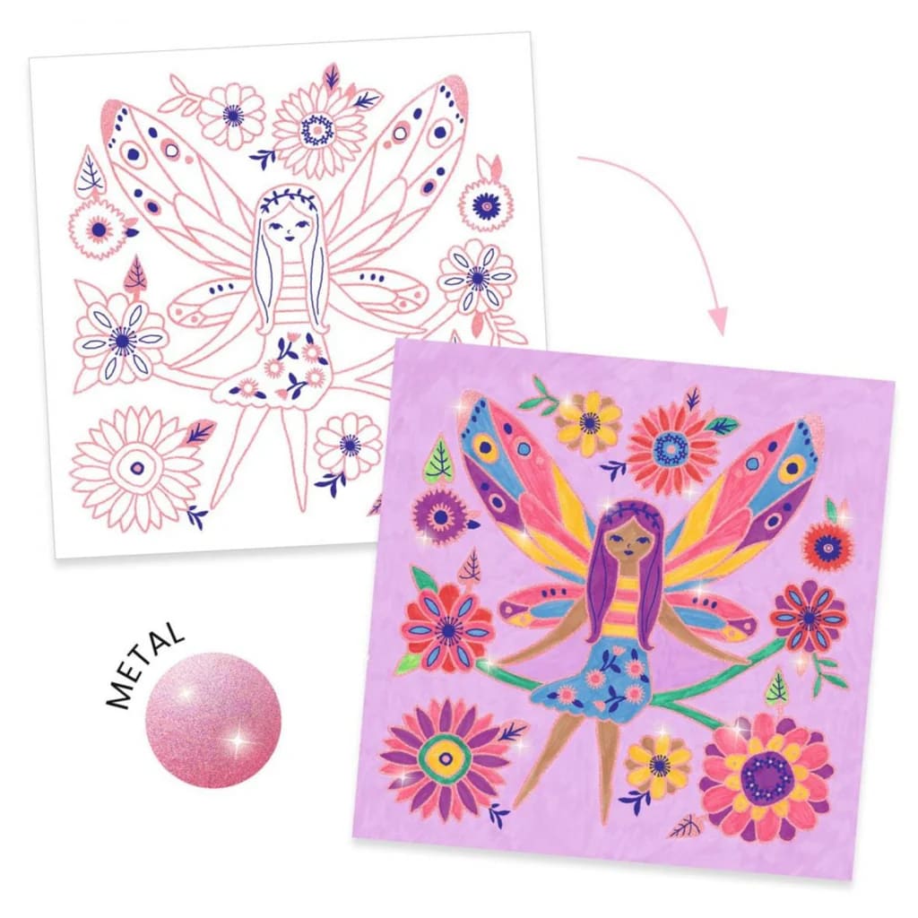 SMALL GIFT COLOURING SURPRISES LITTLE WINGS2