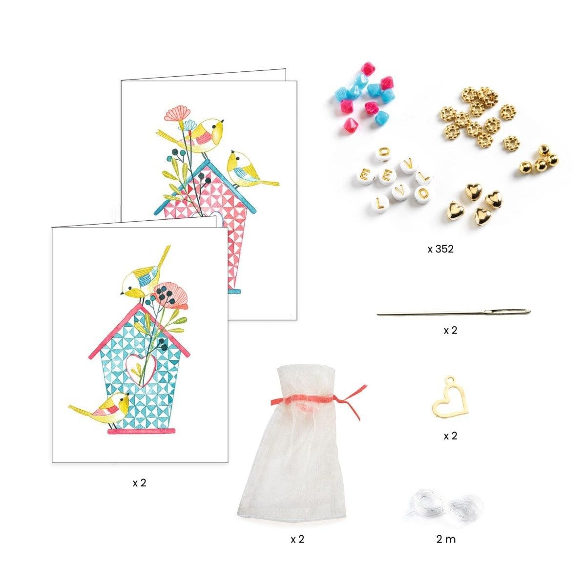 NEEDLEWORK BEADS AND JEWELLERY BFF LETTER3