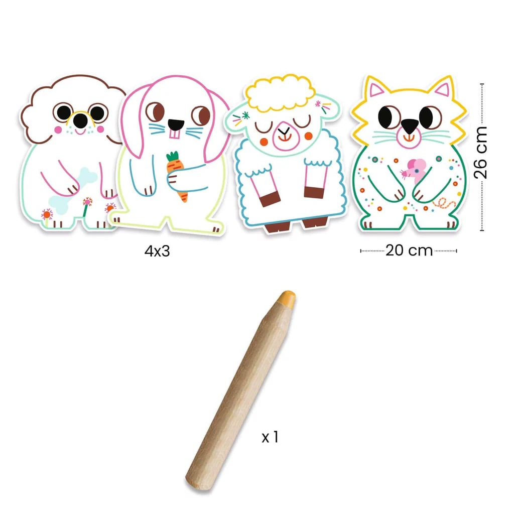 MAGIC COLOURING DOMESTIC ANIMALS3