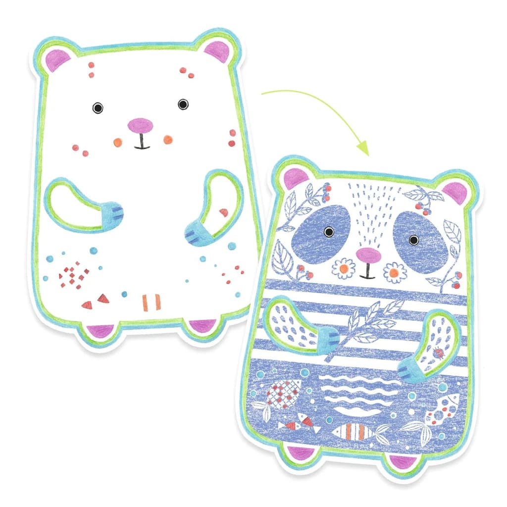 MAGIC COLOURING WILD ANIMALS2