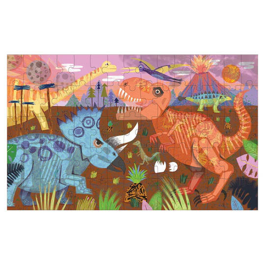 RUGIDO DE DINOSAURIOS PUZZLE 75PCS2