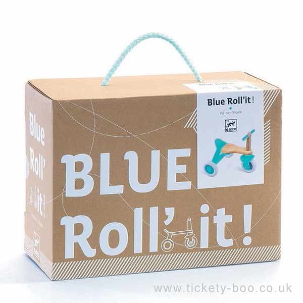 SIT & RIDE BLUE ROLL TRICICLE2