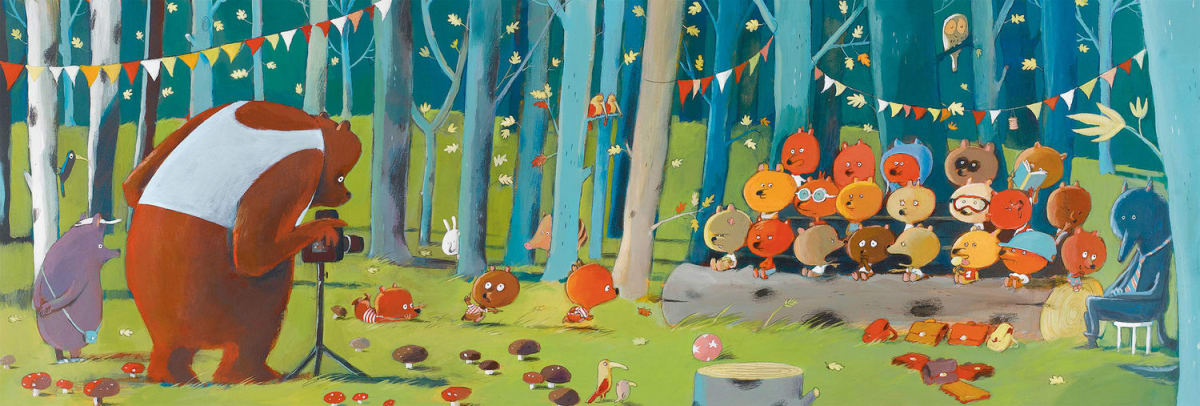 GALLERY PUZZLE FOREST FRIENDS 100 PCS1