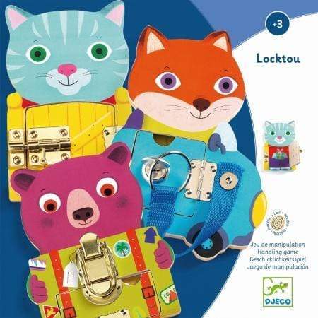 Juego de madera Locktou, motricidad - Djeco1