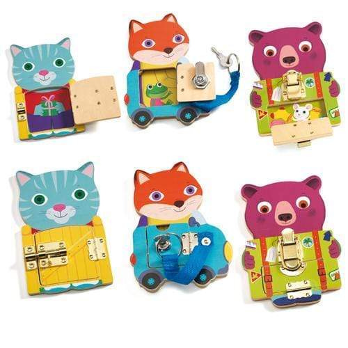 Juego de madera Locktou, motricidad - Djeco2