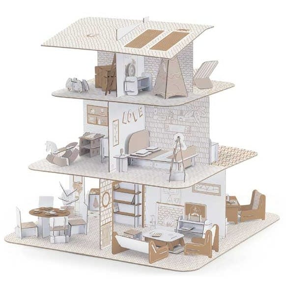 HOUSE DYI DOLL`S HOUSE FSC MIX2