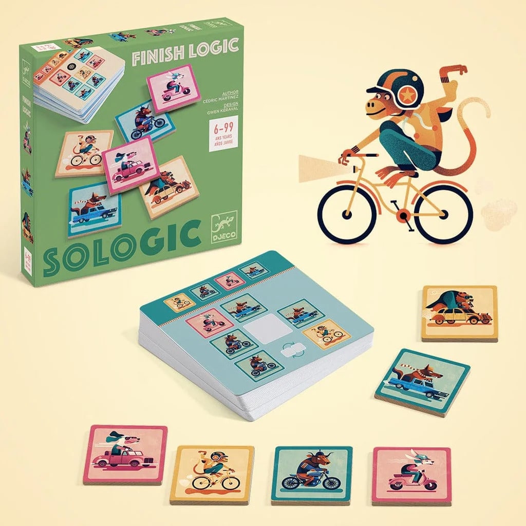 GAMES SOLOGIC FINISH LOGIC1
