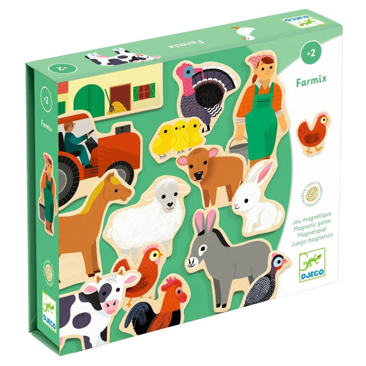 WOODEN MAGNETICS FARMIX1