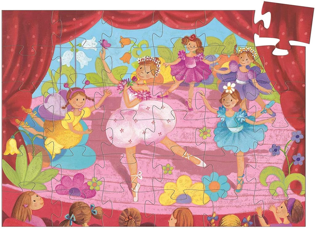 Silhouette puzzles BAILARINA2