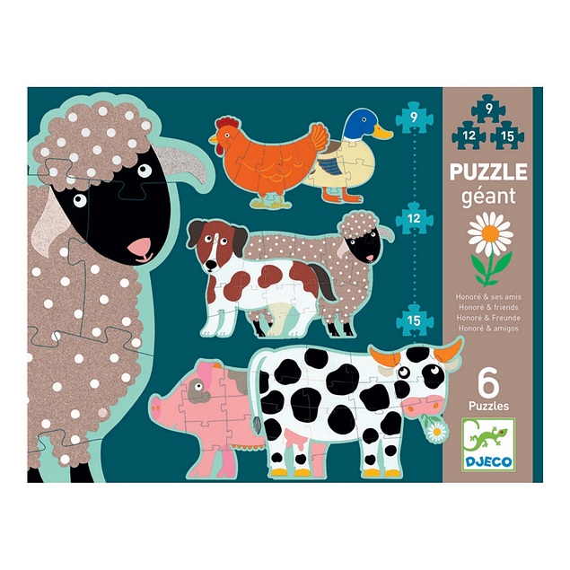 PROGRESSIVE PUZZLES HONORE & FRIENDS1