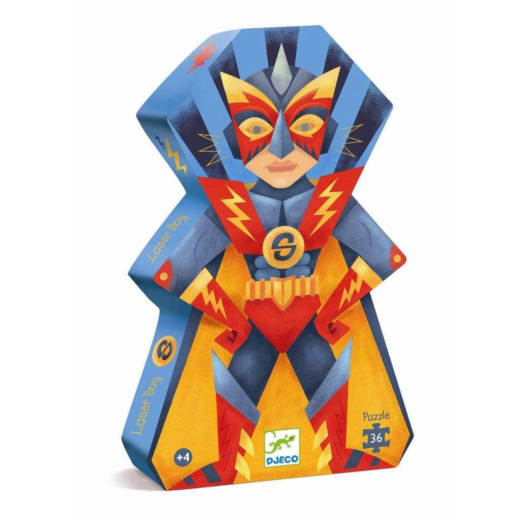 SILHOUETTE PUZZLE LASER BOY 1