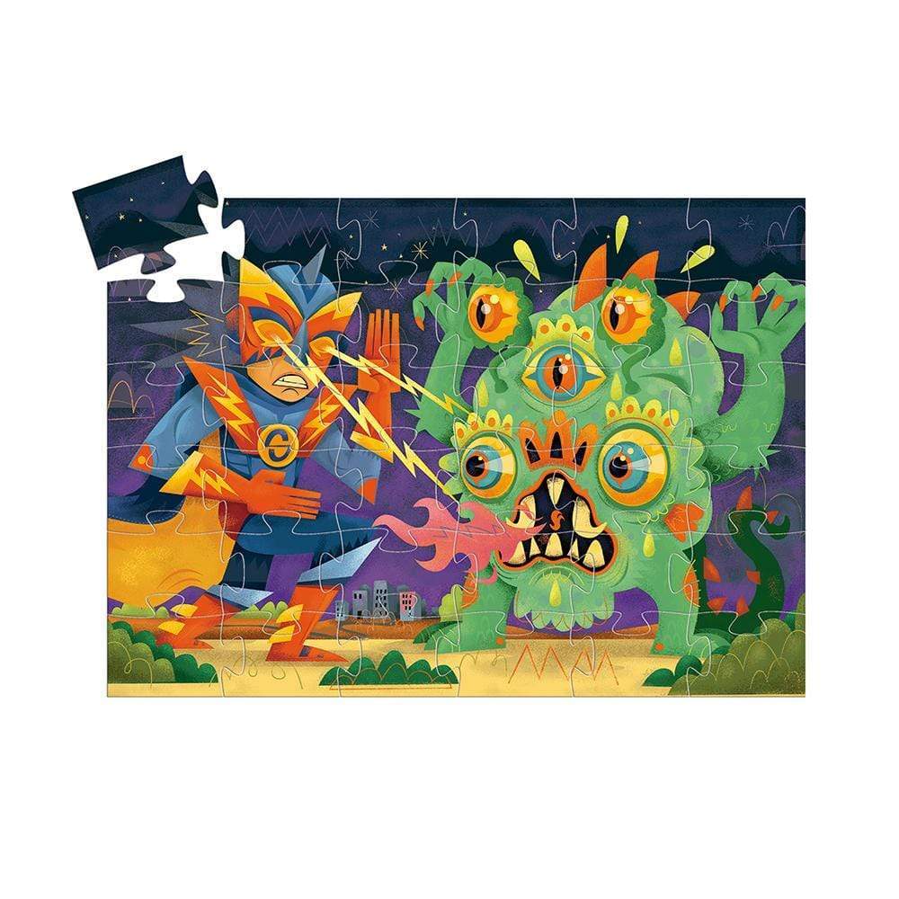 SILHOUETTE PUZZLE LASER BOY 2