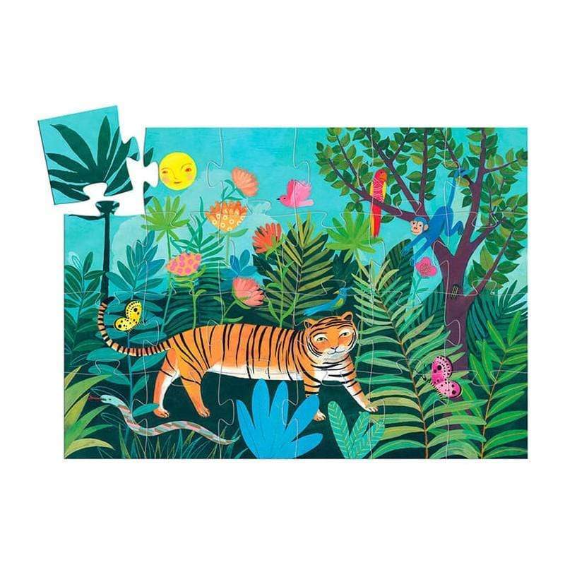 Silhouette puzzles TIGRE1
