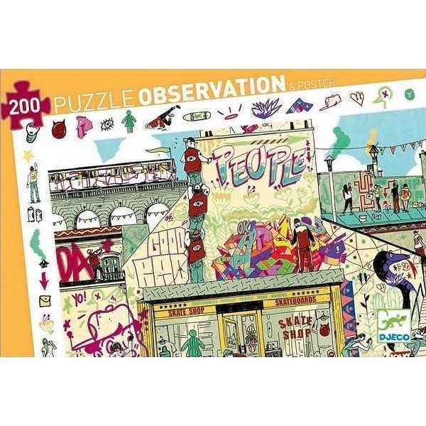 OBSERVATION PUZZLES STREET ART 200 PCS1