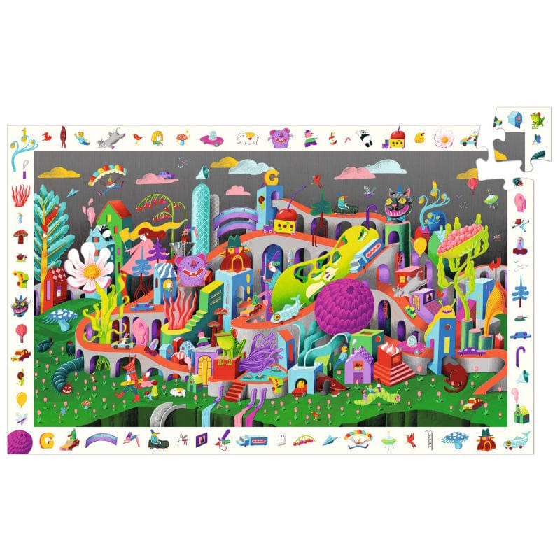 PUZZLE OBSERVATION CRAZY TOWN 200 PCS2