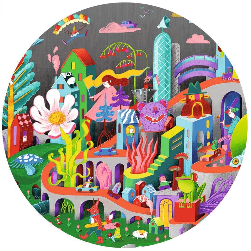 PUZZLE OBSERVATION CRAZY TOWN 200 PCS4