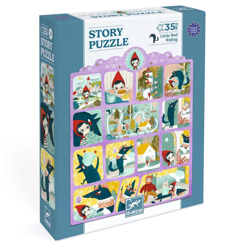 PUZZLES LITTLE RED RIDING HOOD 35 PCS2