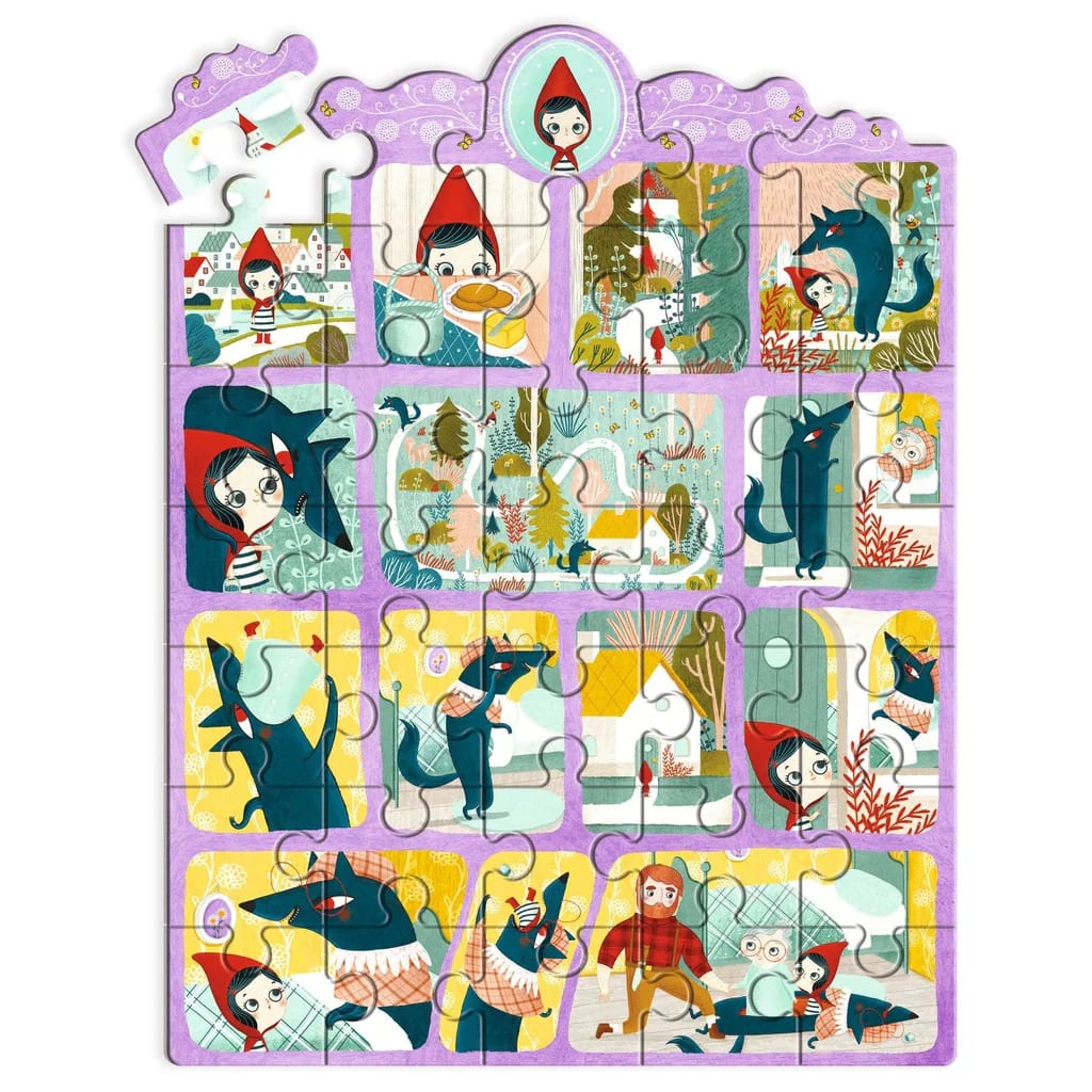 PUZZLES LITTLE RED RIDING HOOD 35 PCS3
