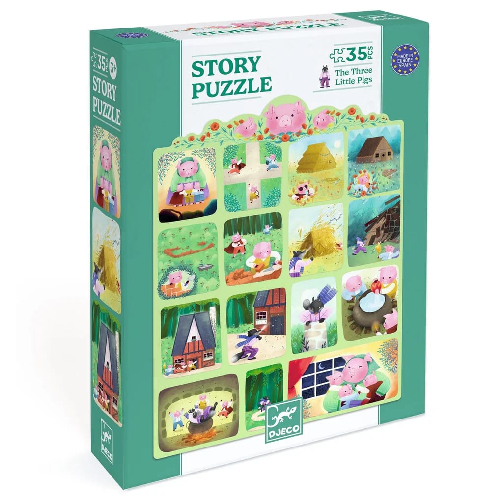PUZZLES THE THREE LITTLE PIGS 35 PCS2