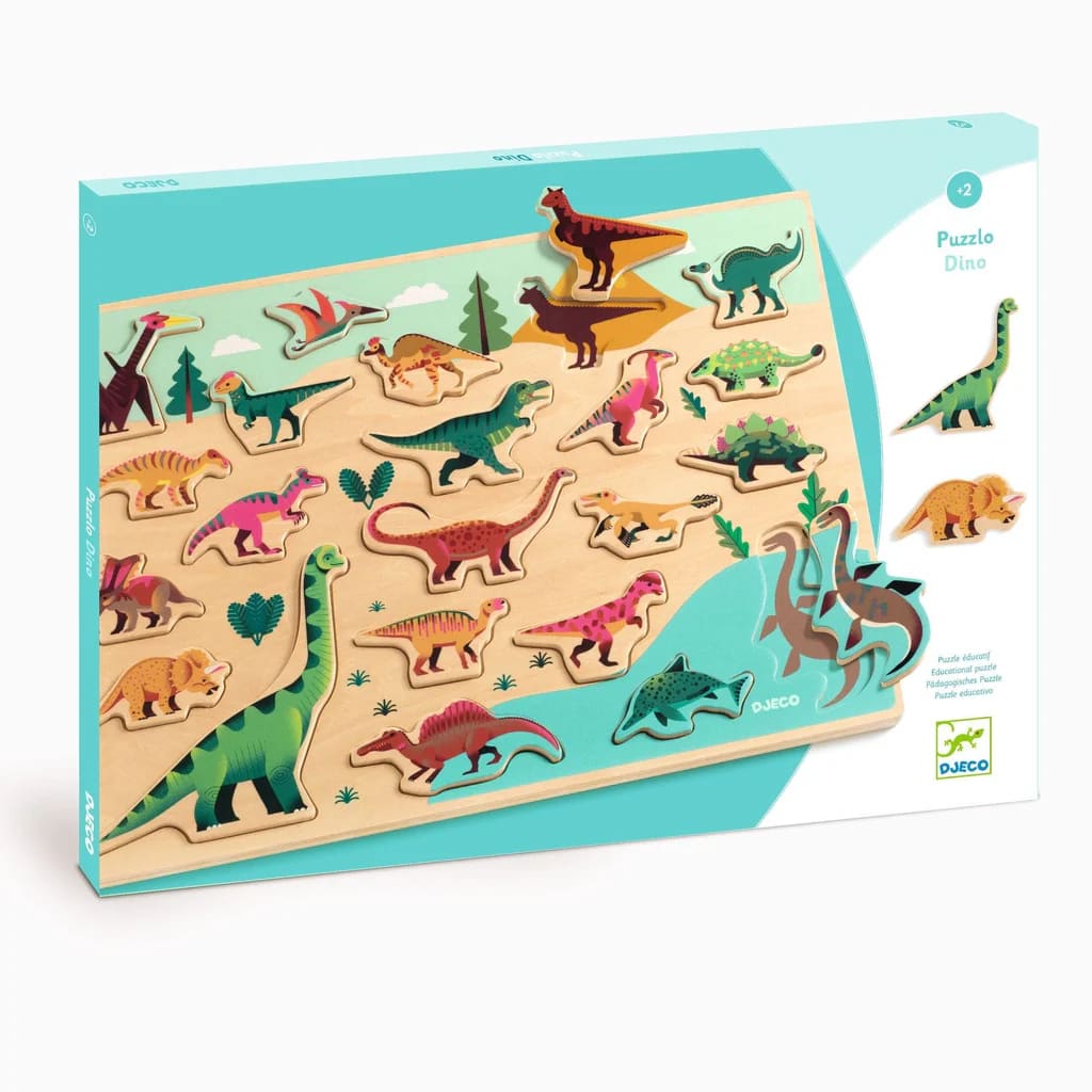 WOODEN PUZZLES PUZZLO DINO1