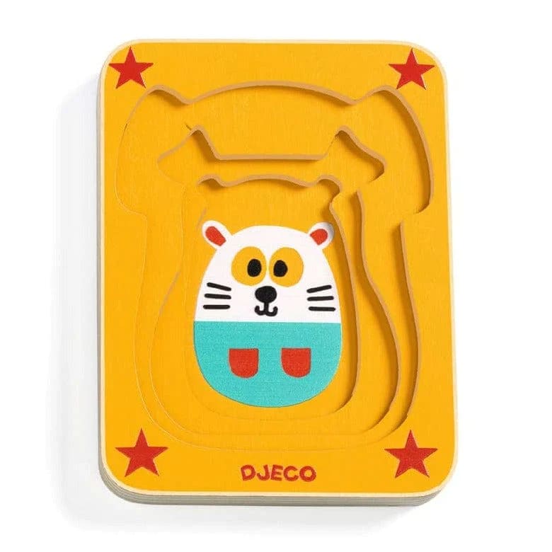 WOODN PUZZLES LEO CO2