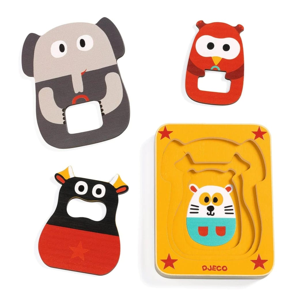 WOODN PUZZLES LEO CO1