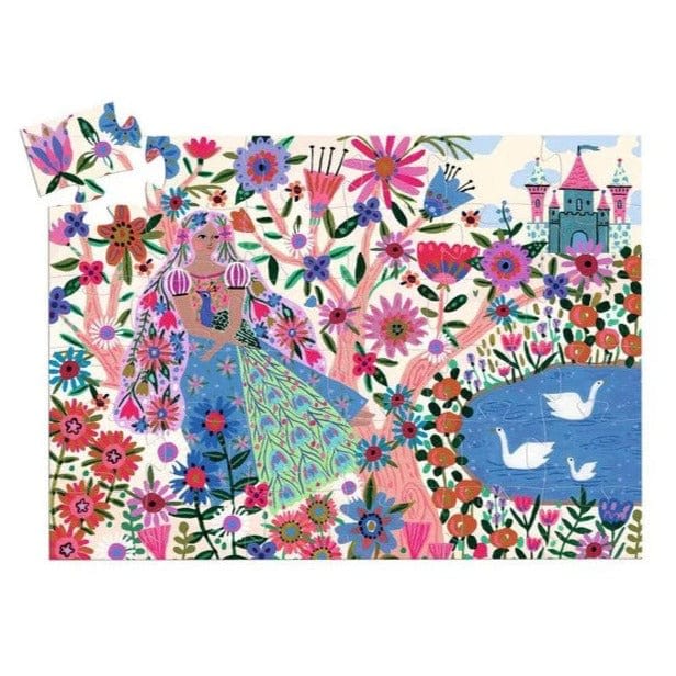 PUZZLE LA PRINCESA Y SU PAVO REAL2