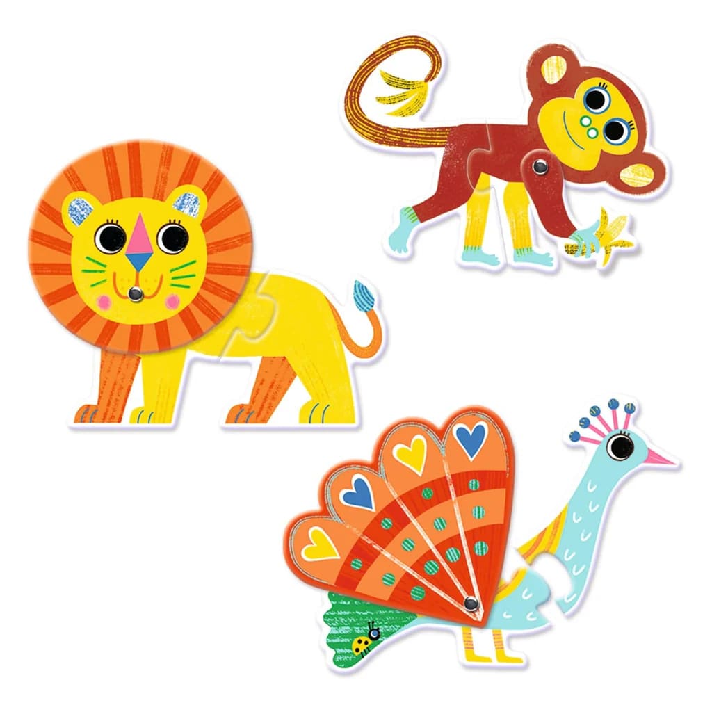 PUZZLE DUO ARTICULO ANIMALS2