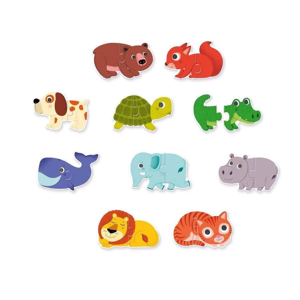 PUZZLE DUO TRIO ANIMALS2