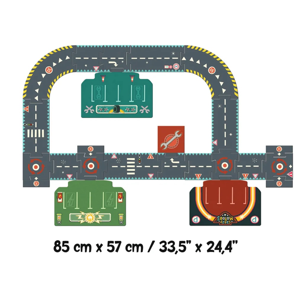 CRAZY MOTORS UNIVERS GIANT CIRCUIT 24 PCS2