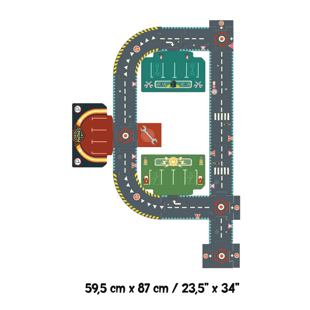CRAZY MOTORS UNIVERS GIANT CIRCUIT 24 PCS3