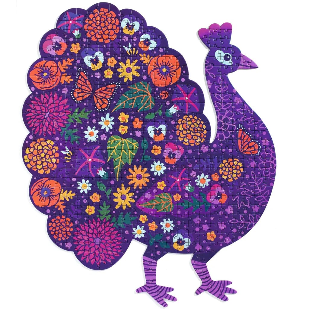 PUZZ ART PEACOCK 500 PCS2