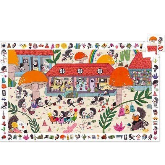 OBSERVATION PUZZLES THE HEDGEHOG SCHOOL2