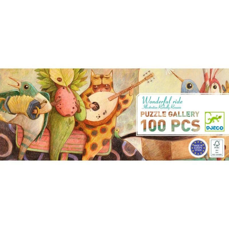 PUZZLE GALLERY WONDERFUL RIDE 100 PCS4