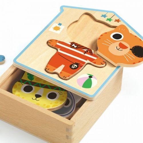 WOODEN PUZZLES DRESSUP MIX1