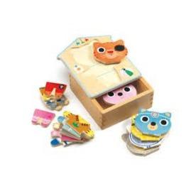 WOODEN PUZZLES DRESSUP MIX2