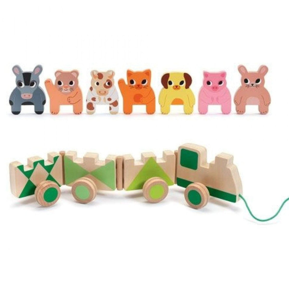 PULL ALONG TRAINIMO FARM3