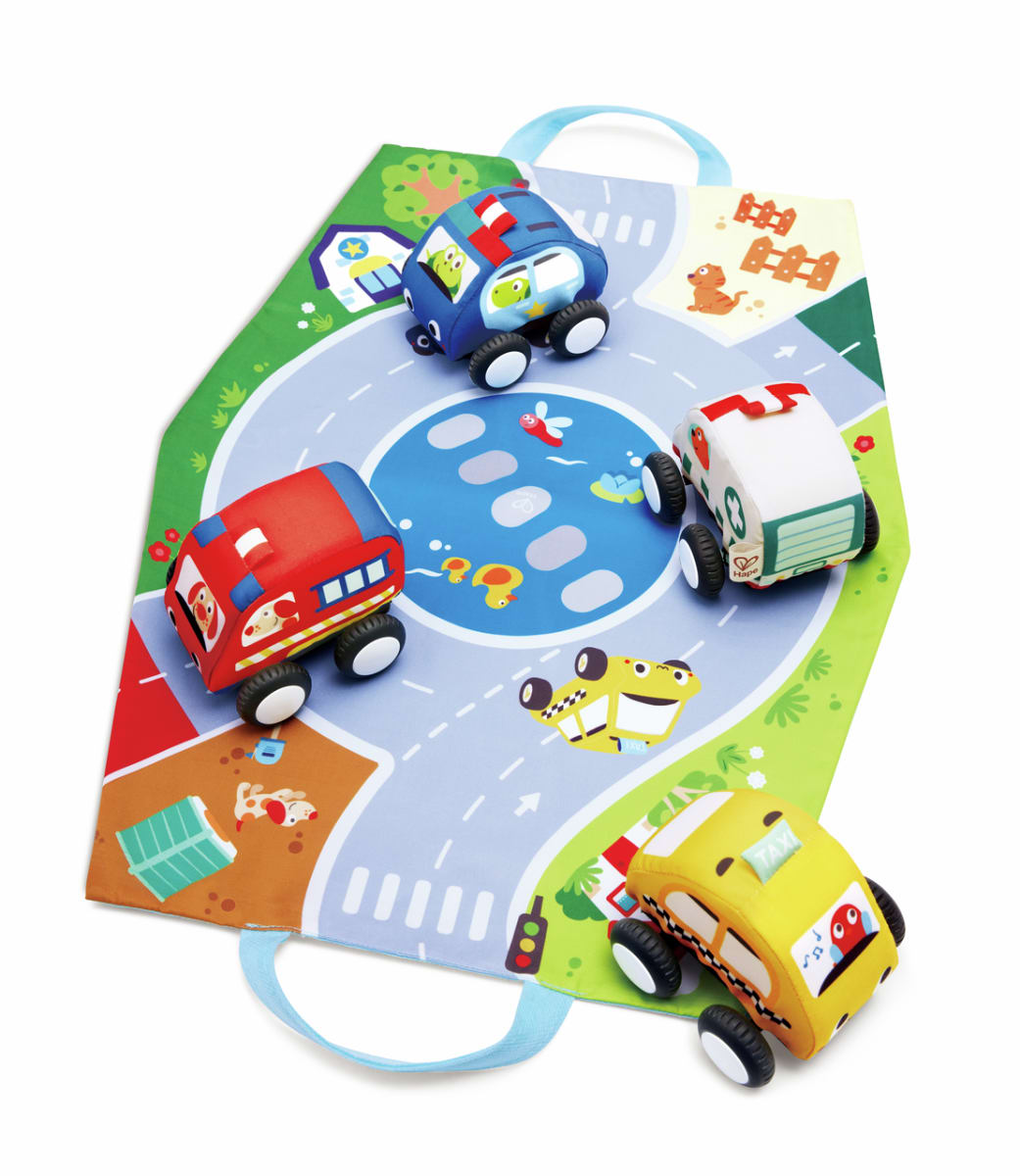 JUEGO DE COCHES DE PELUCHE RETRACTILES6