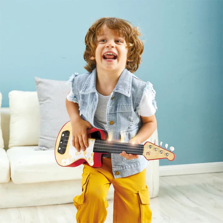 UKELELE ROJO CON LUCES3